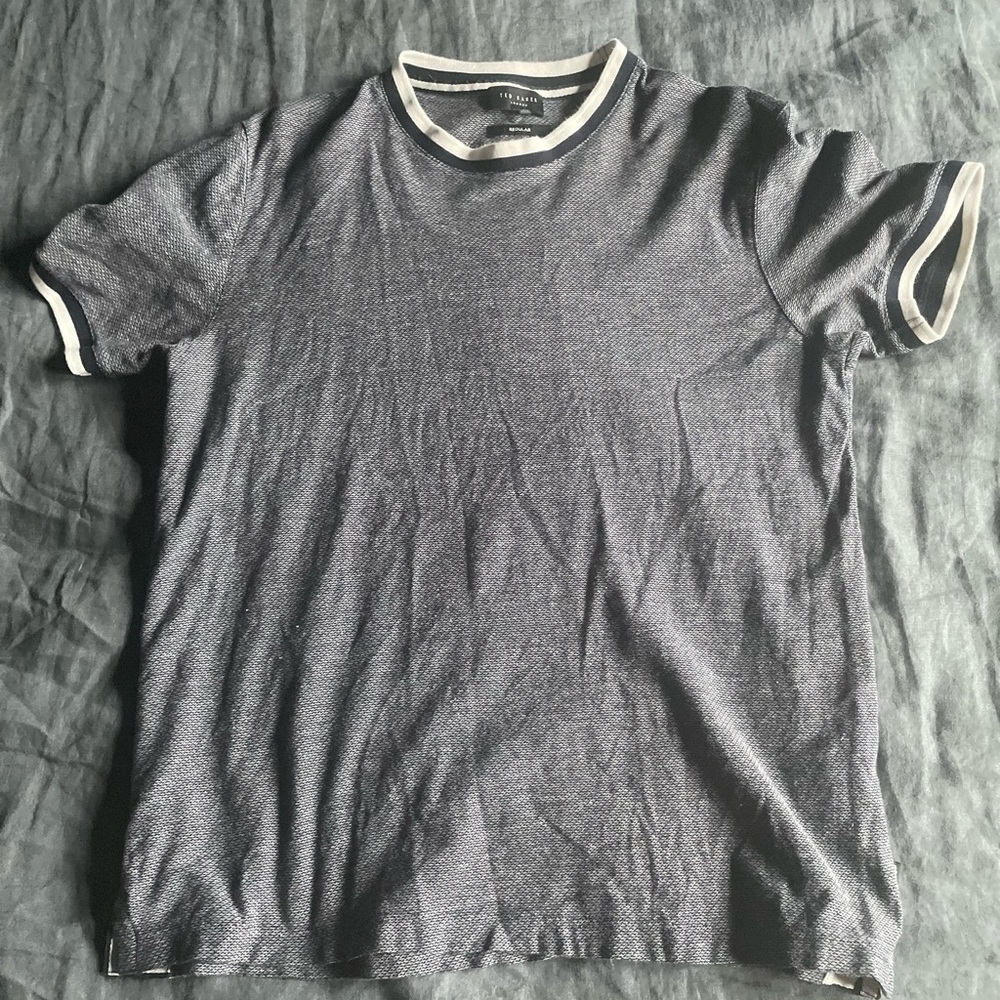 Ted Baker Textured Short Sleeve Shirt LIKE NEW